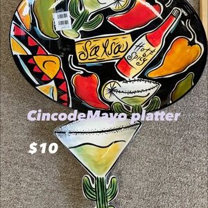 CincodeMayo Platter and Dip Set